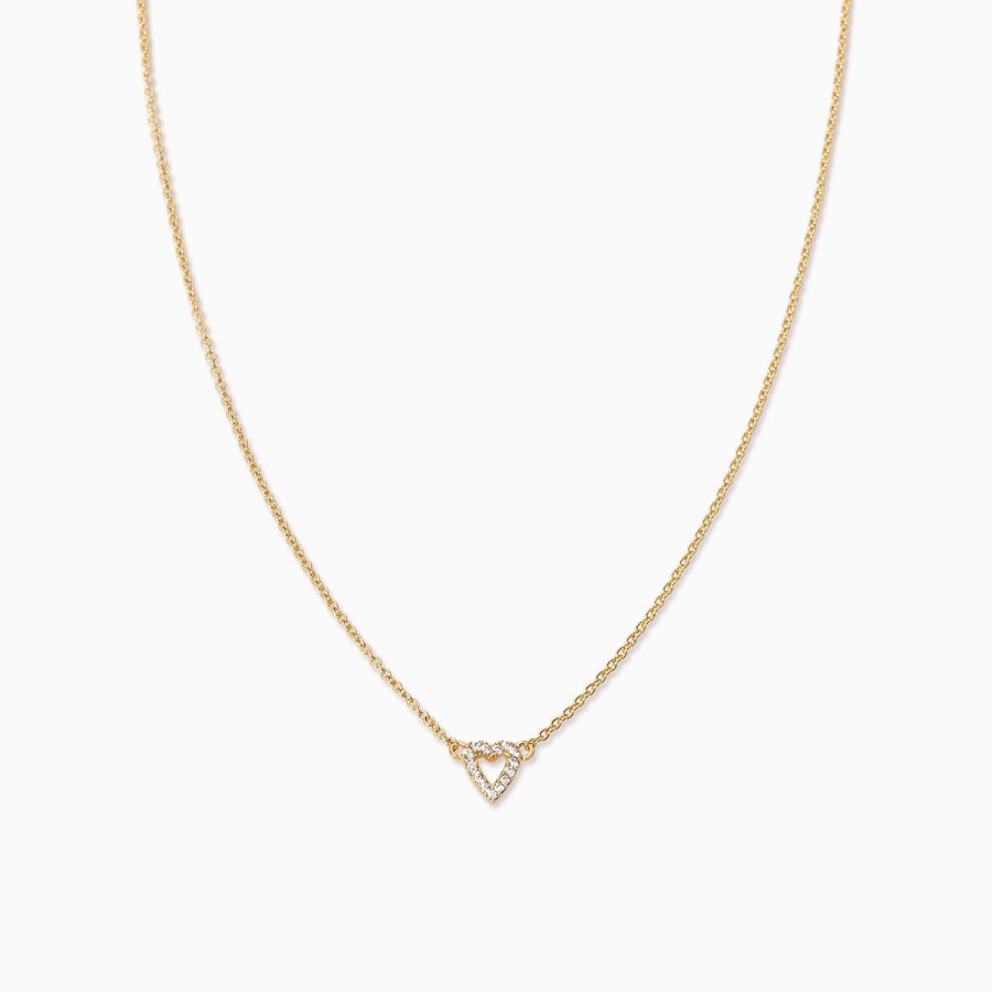 Necklaces Uncommon James | Open Heart Necklace