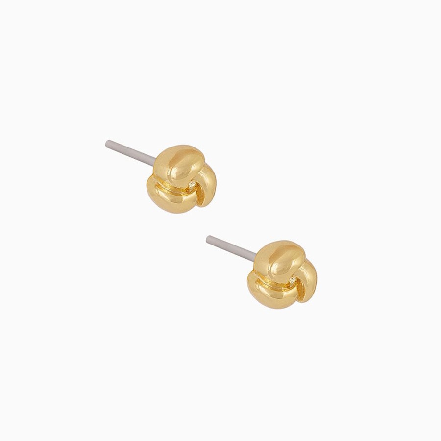 Earrings Uncommon James | Tea Rose Stud Earrings