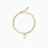 Bracelets Uncommon James | White Heart Bracelet