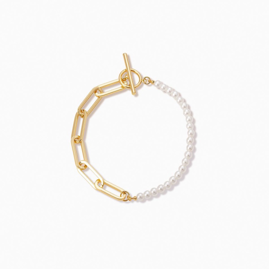 Bracelets Uncommon James | Chain And Pearl Bracelet