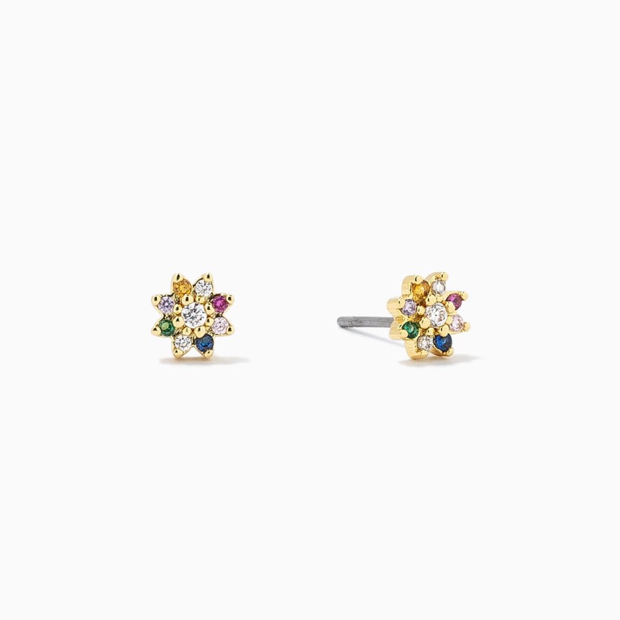 Earrings Uncommon James | Colorful Flower Stud Earrings