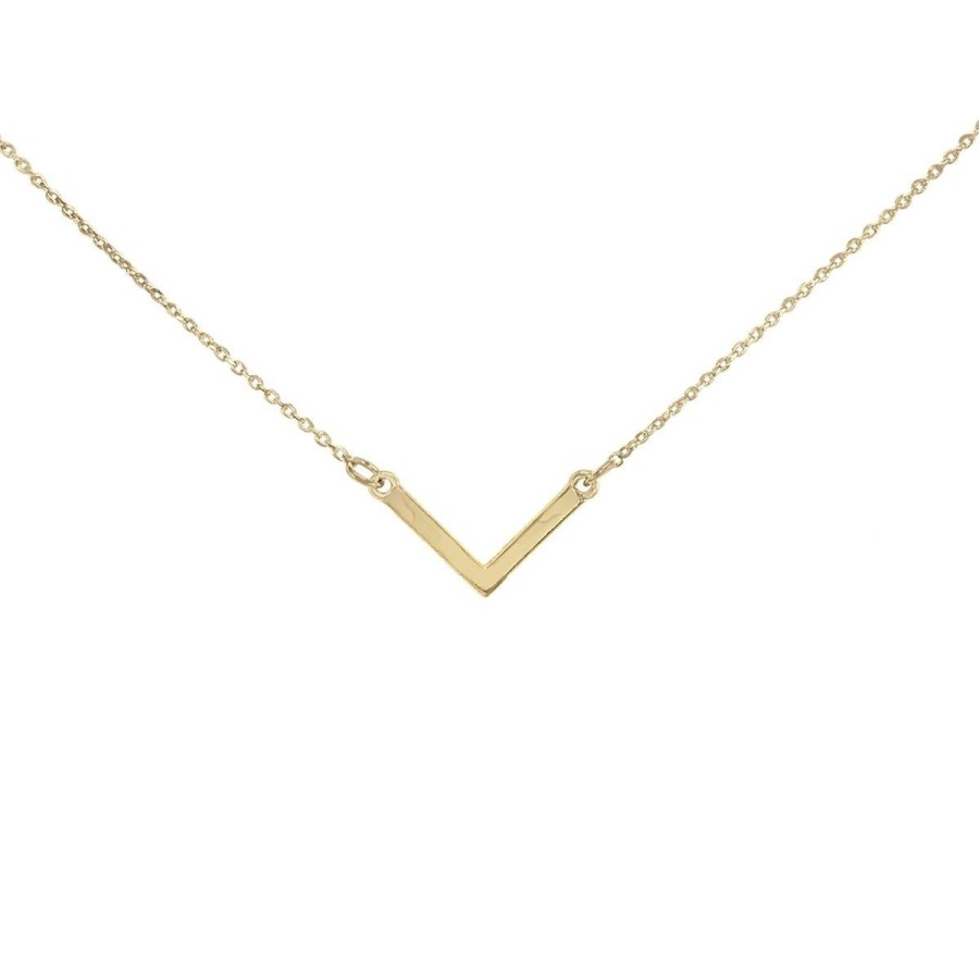 Necklaces Uncommon James | Baby V Necklace