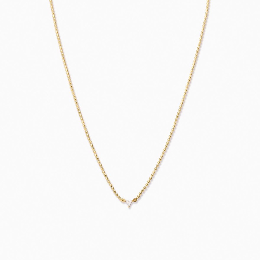 Necklaces Uncommon James | Love Triangle Necklace