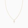 Necklaces Uncommon James | Pave Cross Necklace