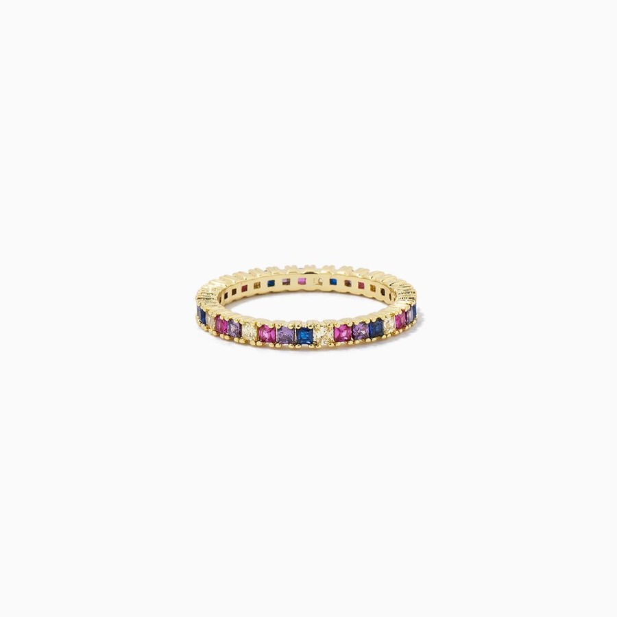 Rings Uncommon James | Colorful Baguette Ring