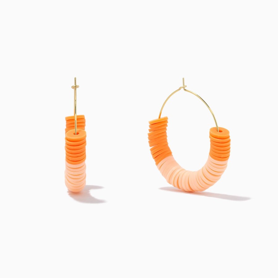 Earrings Uncommon James | Heishi Bead Hoop Earrings