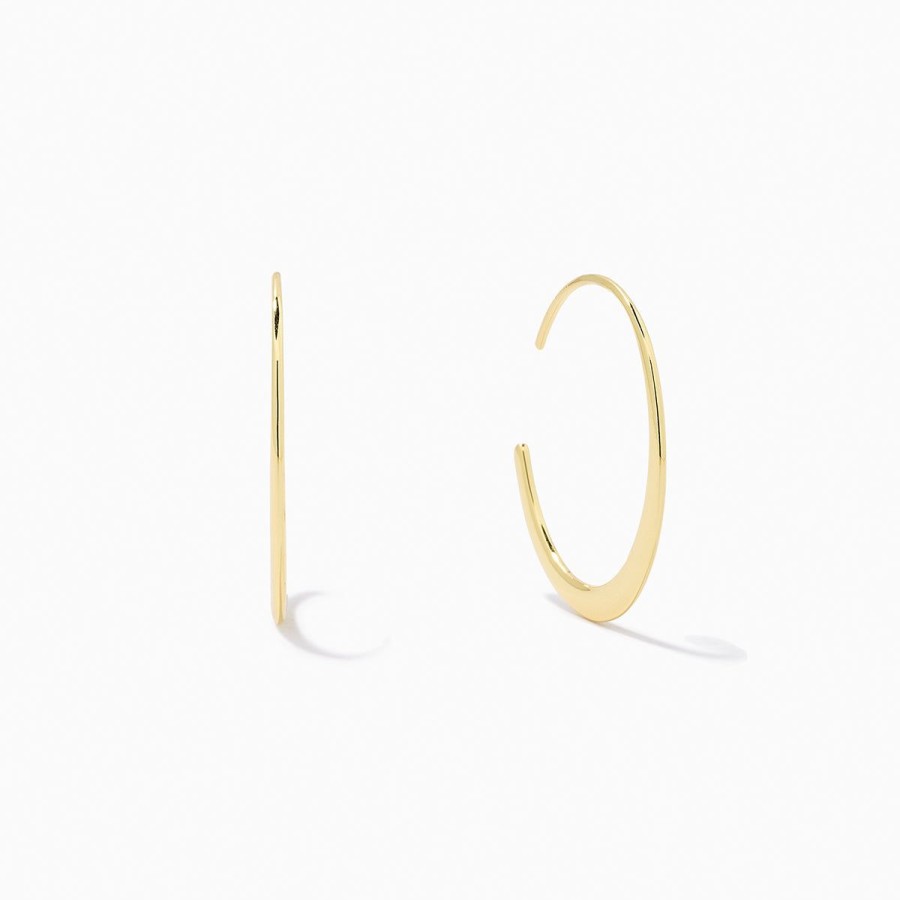 Earrings Uncommon James | Crescent Hoops