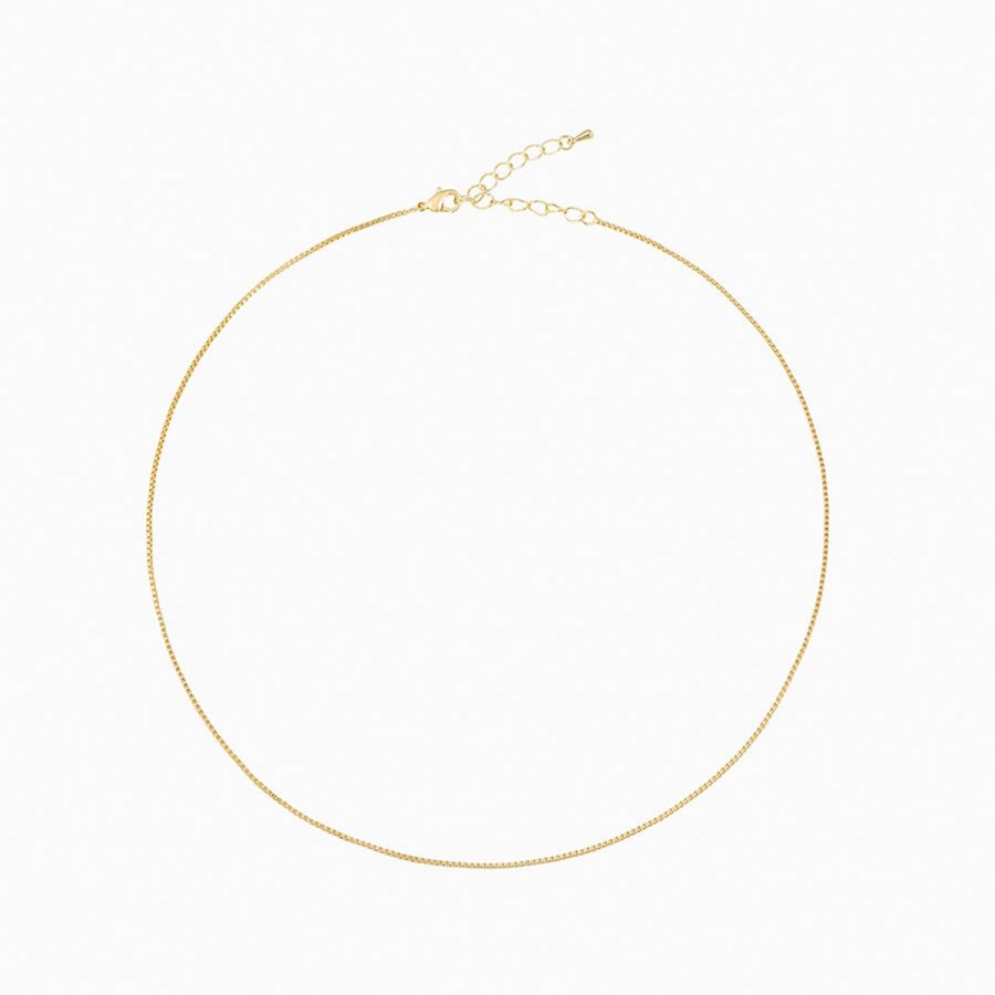 Necklaces Uncommon James | Box Chain Necklace