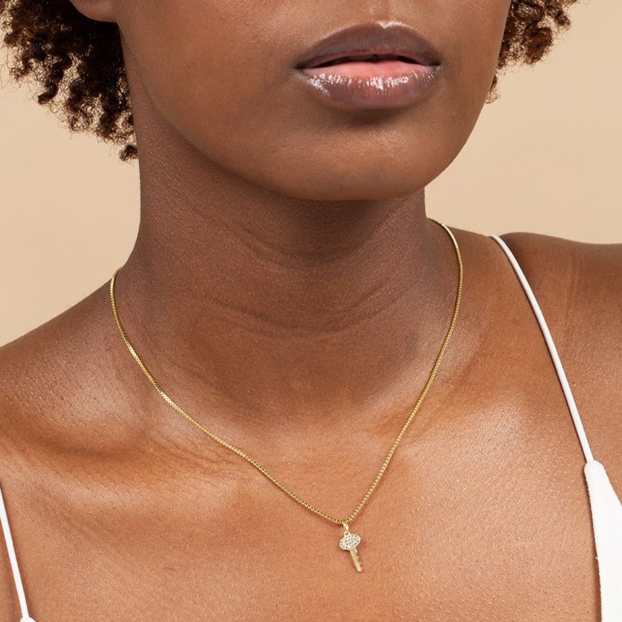 Necklaces Uncommon James | Box Chain Necklace