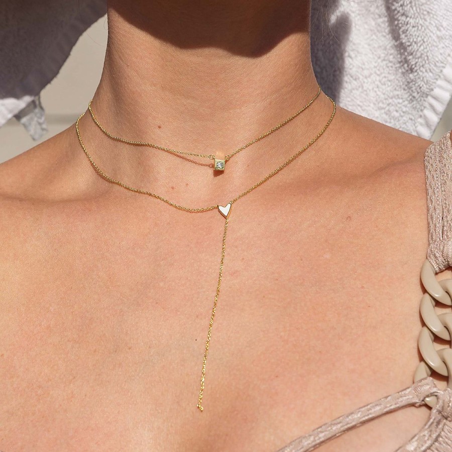 Necklaces Uncommon James | Amour Lariat Necklace