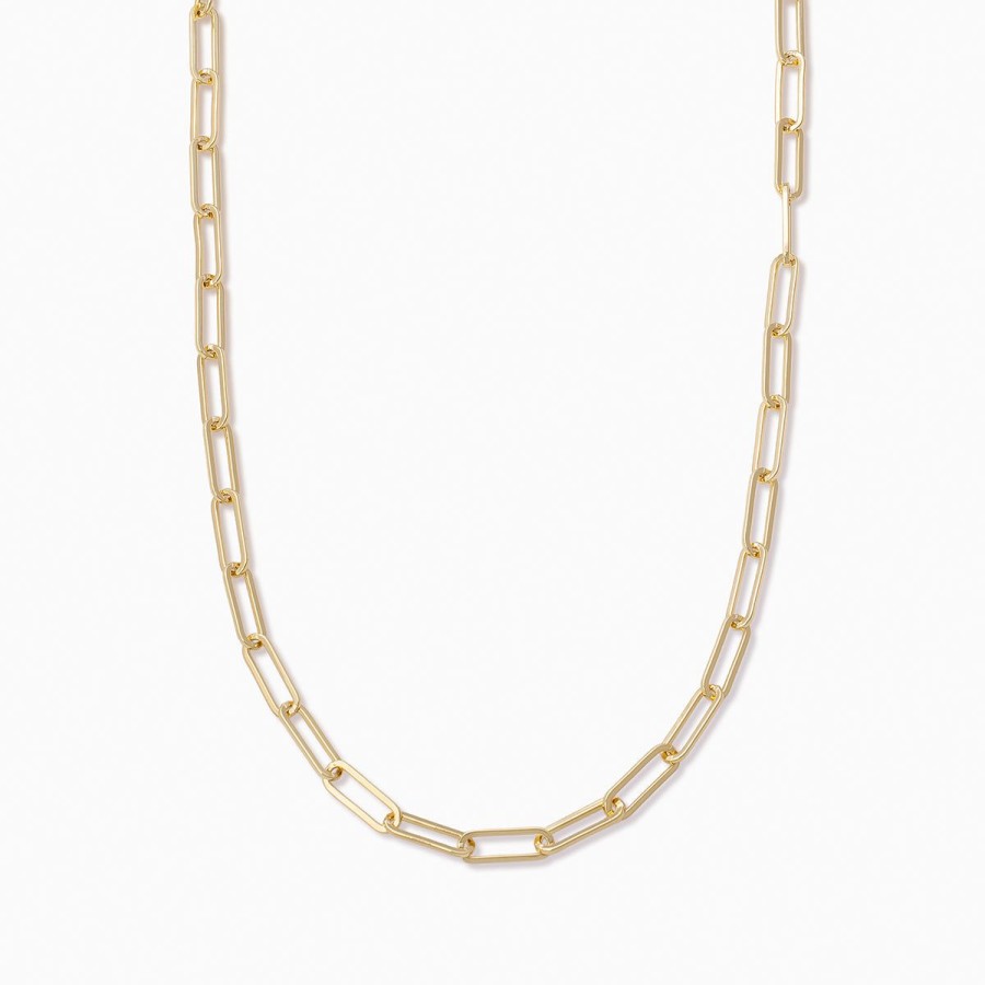 Necklaces Uncommon James | Thin Linked Up Necklace