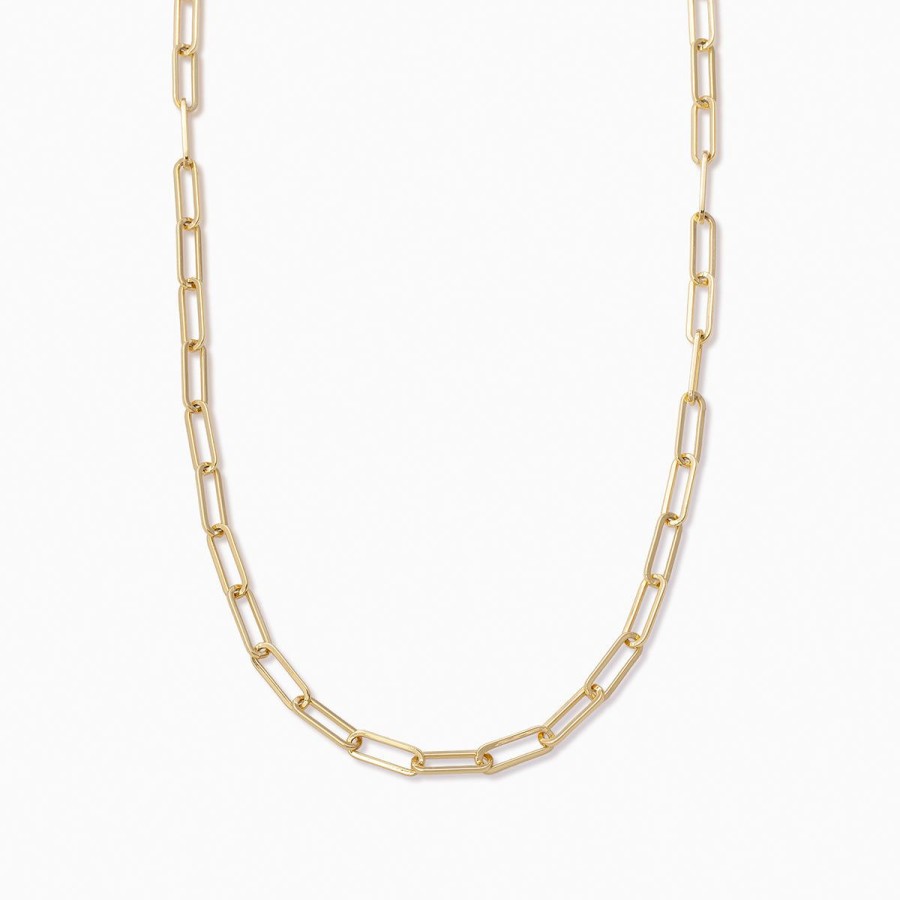 Necklaces Uncommon James | Thin Linked Up Necklace