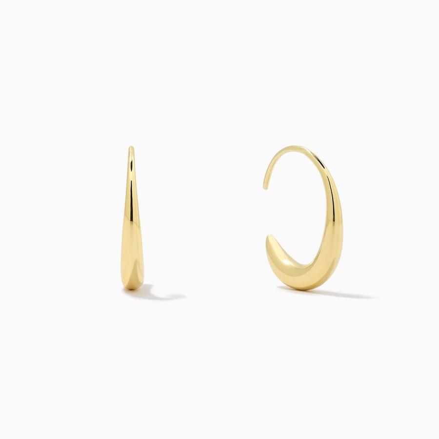 Earrings Uncommon James | Dewdrop Hoop Earrings