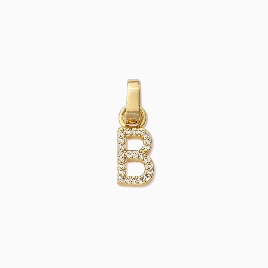 Charms Uncommon James | Pave Letter Charm