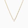 Necklaces Uncommon James | White Heart Necklace Small