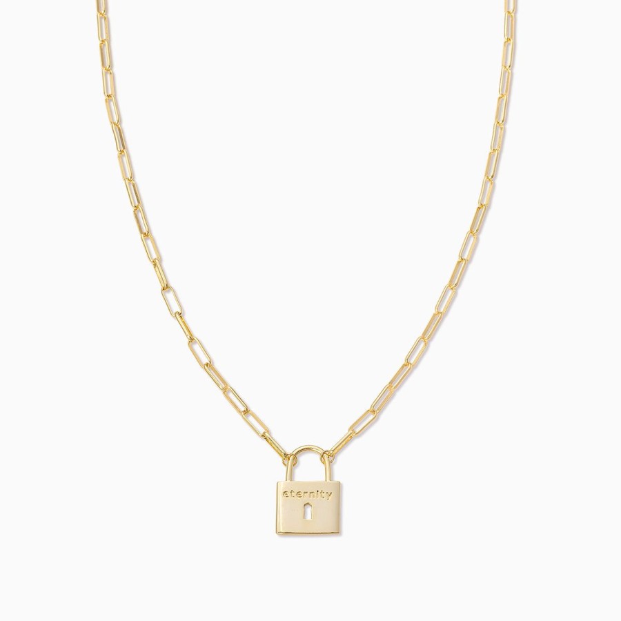 Necklaces Uncommon James | Eternity Lock Necklace