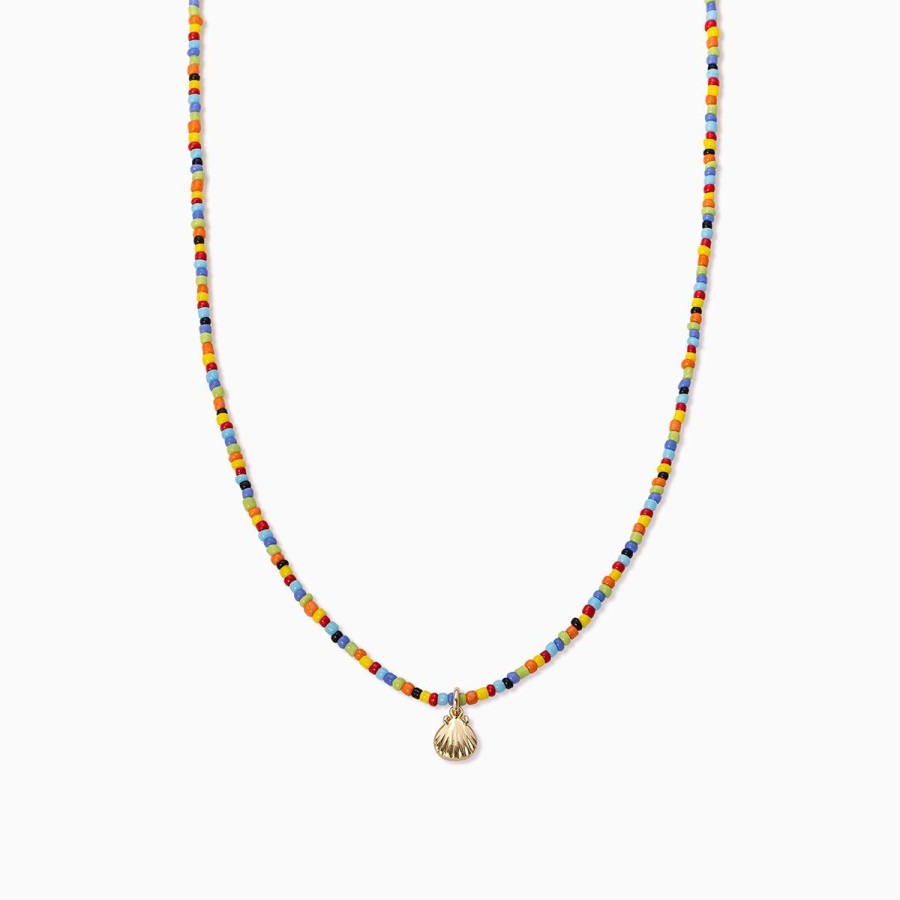 Necklaces Uncommon James | Beaded Shell Necklace