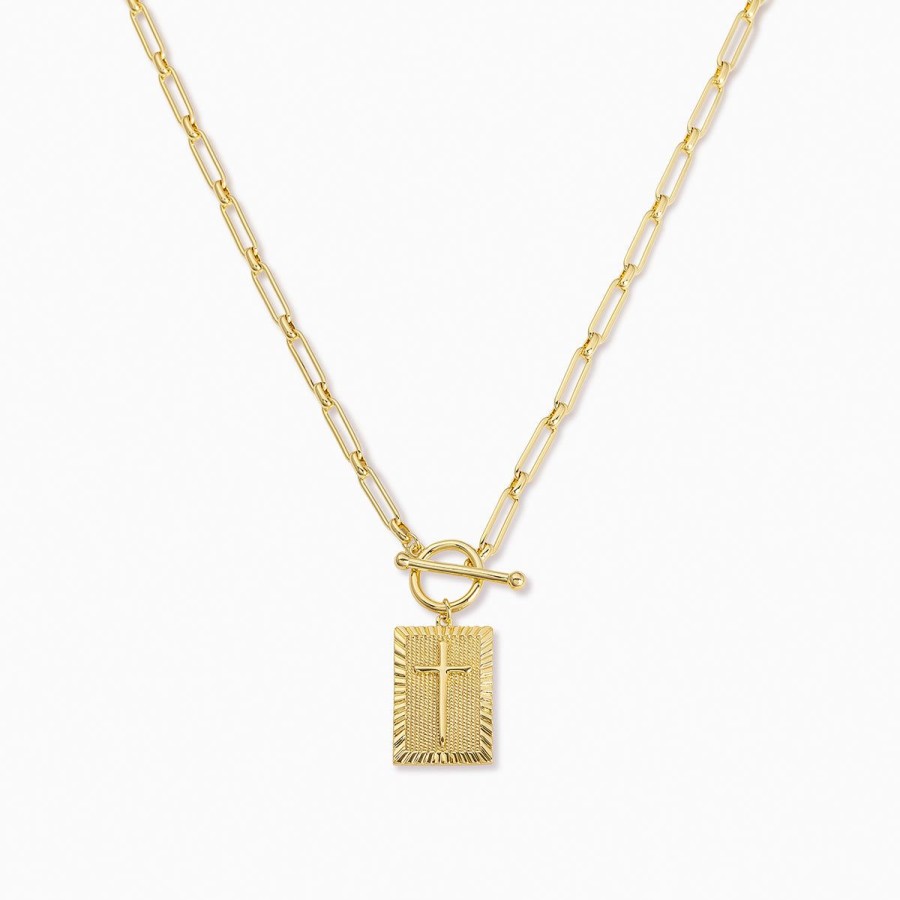 Necklaces Uncommon James | Cross Pendant Necklace