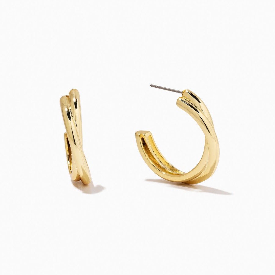 Earrings Uncommon James | Twisted Hoops