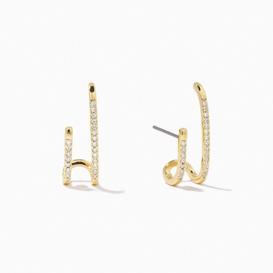 Earrings Uncommon James | Double Vision Ear Climber