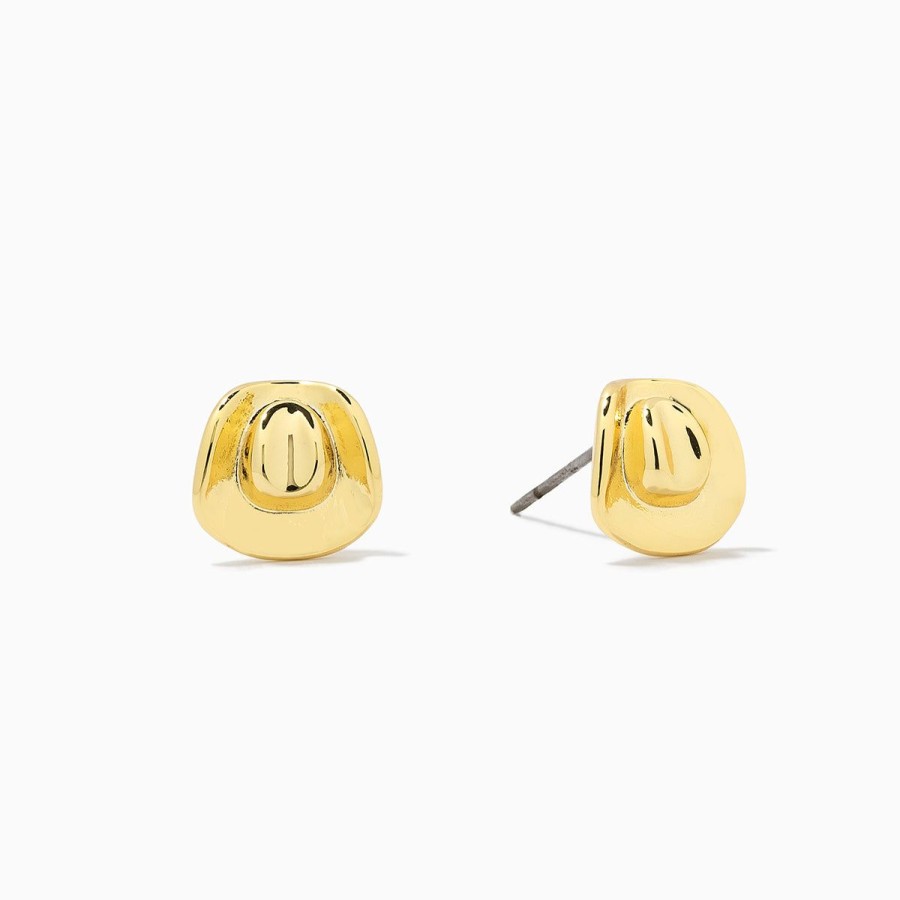 Earrings Uncommon James | Cowboy Hat Stud Earrings