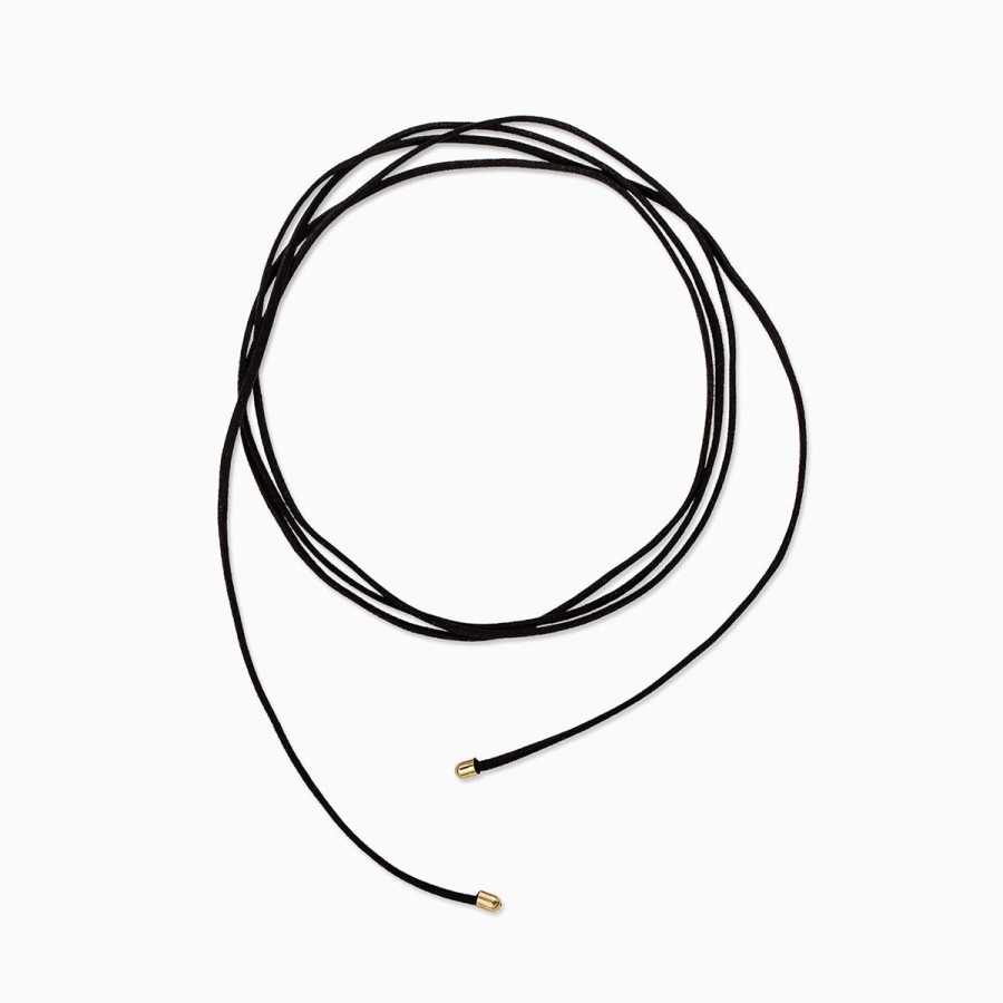 Necklaces Uncommon James | Long Cord Necklace Faux Leather