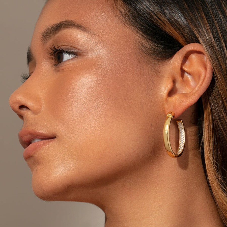 Earrings Uncommon James | Closer Look Hoops