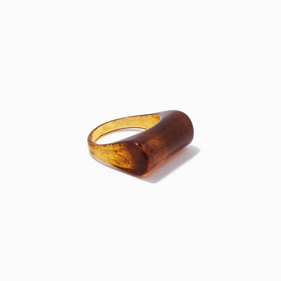 Rings Uncommon James | Brown Lucite Ring Resin